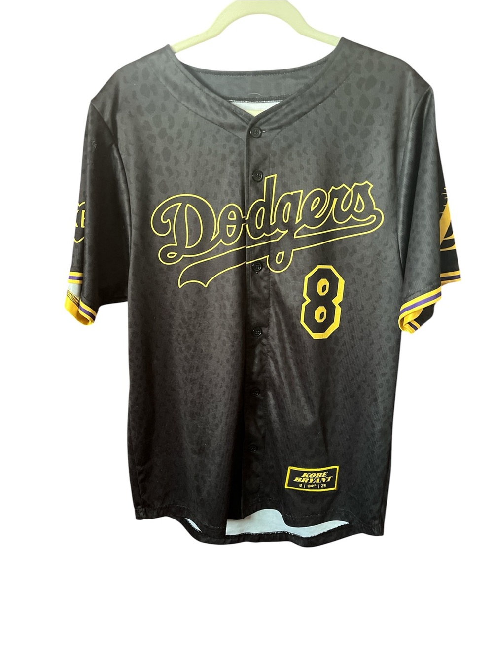 Dodgers Kobe Bryant Night Baseball Jersey Size M